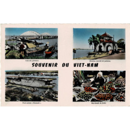 CPSM - Souvenir de Saïgon -...