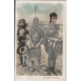 CPA - Moïs joueurs de timbales