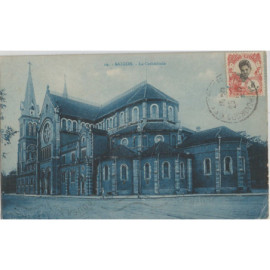CPA - Saïgon - La Cathédrale