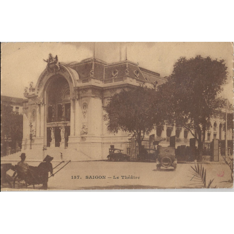 CPA - Saïgon - Le Théâtre