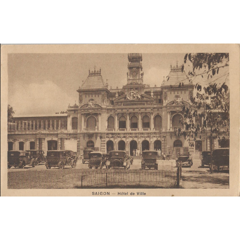 CPA - Saïgon - Hôtel de Ville