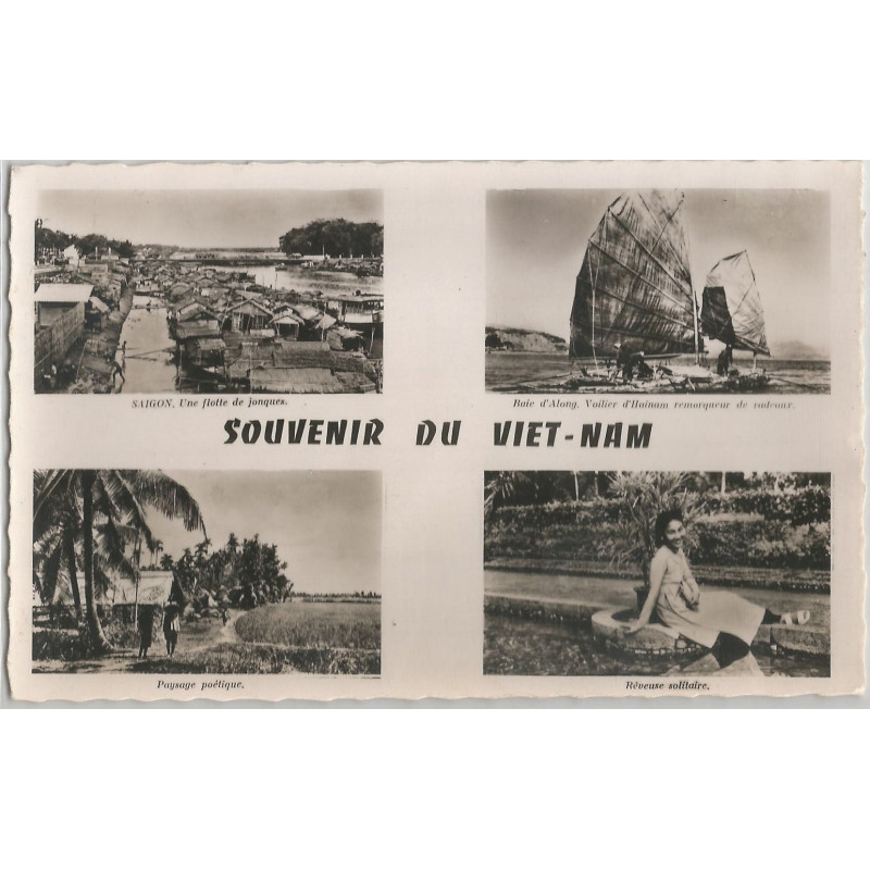 CPSM - Saïgon - Halles Centrale - Souvenir