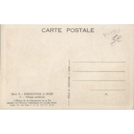 CPA - Indochine et Inde - Village Tonkinois