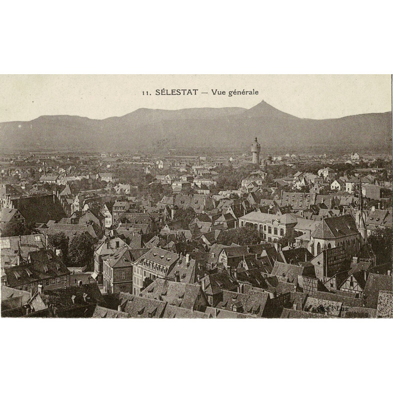 CPA - Sélestat - Vue Générale - -
