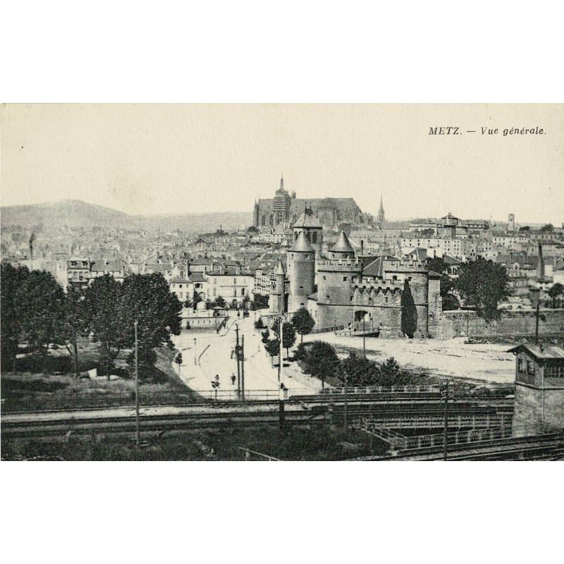 CPA - Metz - Vue Générale