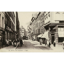 CPA - Metz - Rue Serpenoise