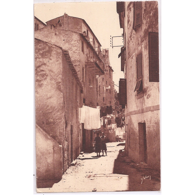 CPA - Ajaccio - Vieille rue