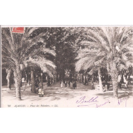 CPA - Ajaccio - Place des...