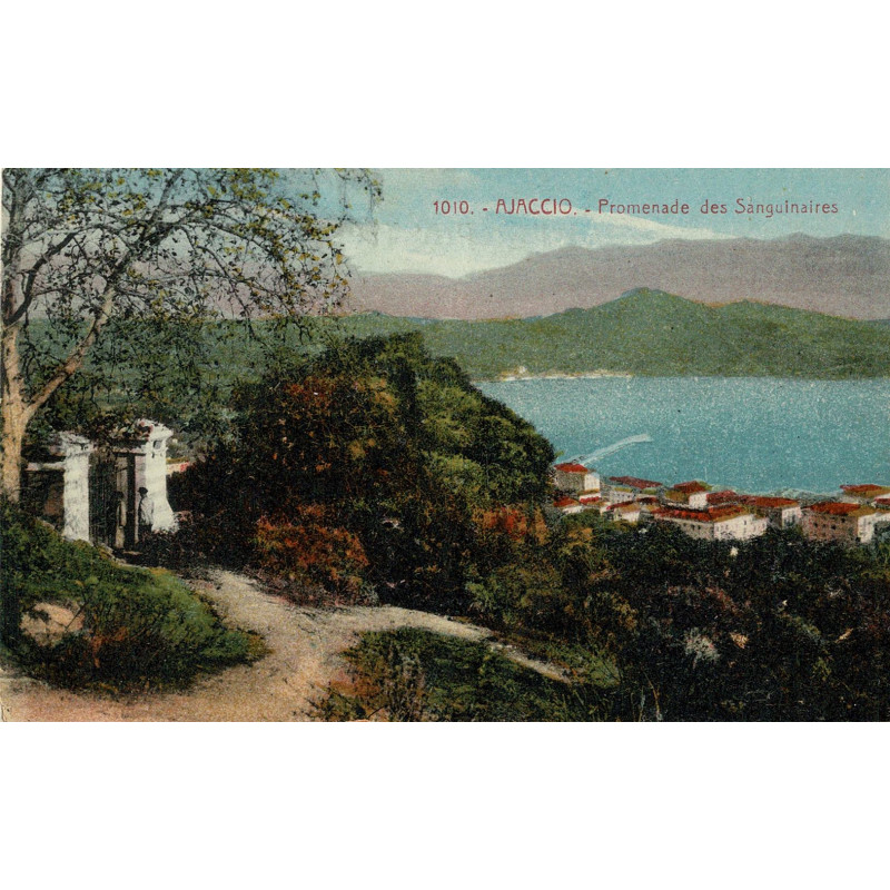 CPA - Ajaccio - Promenade des Sanguinaires