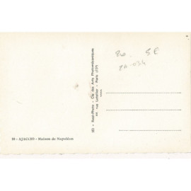 CPSM - Ajaccio - Maison de Napoléon -
