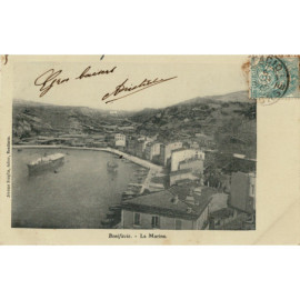 CPA - Bonifacio - La Marine