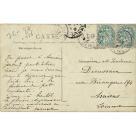 CPA - Aumale - Terrasse des Marchés