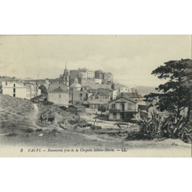 CPA - Calvi - Panorama pris...
