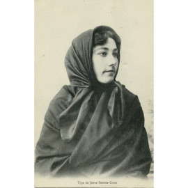 CPA - Type de Jeune Femme...