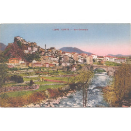 CPA -  Corte  - Vue Générale
