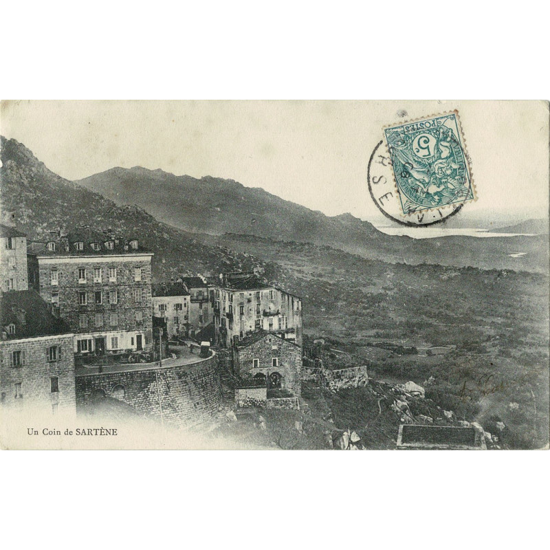 CPA -  Un Coin de Sartène