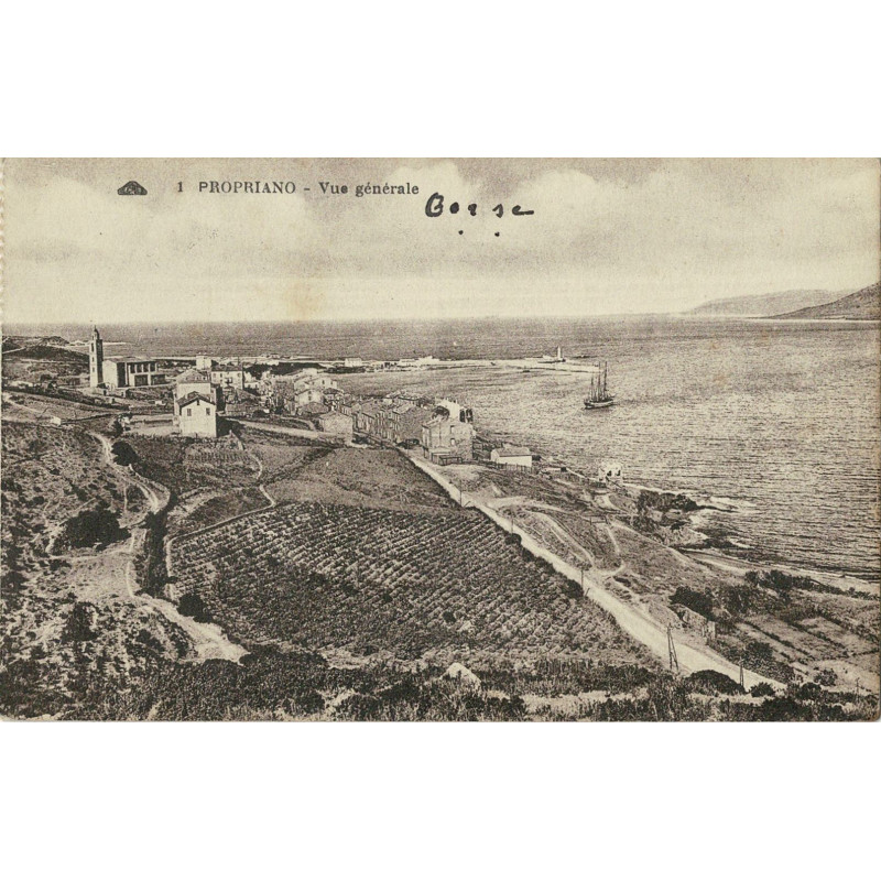 CPA - Propriano - Vue Générale
