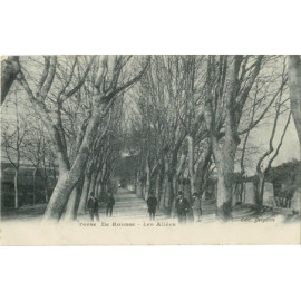 CPA - Ile Rousse - Les Allées