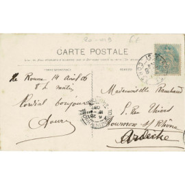 CPA - Ile Rousse - Les Allées