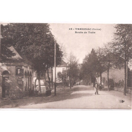 CPA - Treignac - Route de...