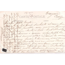 CPA - Treignac - Route de Tulle