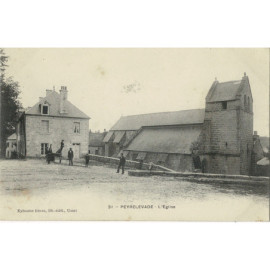 CPA - Peyrelevade - L'Eglise