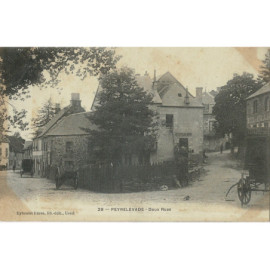 CPA - Peyrelevade - Deux Rues