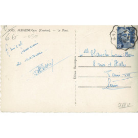 CPA - Aubazine - Gare  - Le Pont