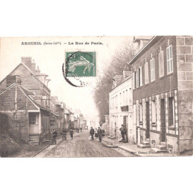 CPA - Argueil - La Rue de...