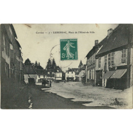 CPA - Lubersac - Place de...