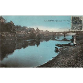 CPA - Argentat - Le Port