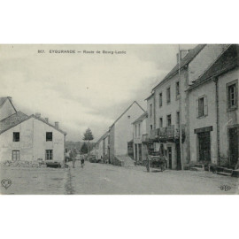 CPA - Eygurande - Route de...