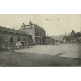 CPA - Tulle - La Gare