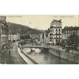 CPA - Tulle - Les Quais et...