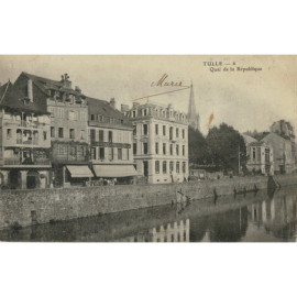 CPA - Tulle - Quai de la...