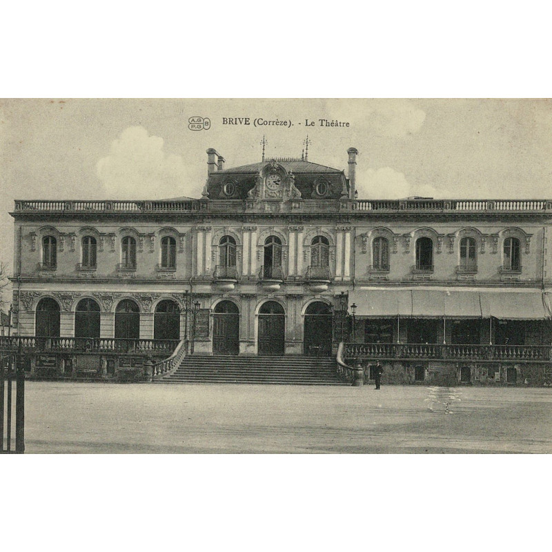 CPA - Brive - Le Théâtre