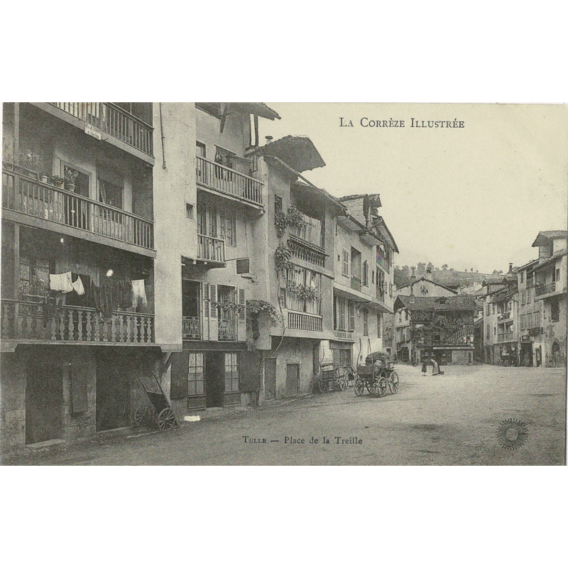 CPA - Tulle - Place de la Treille
