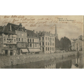 CPA - Tulle - Quai de la...