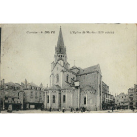 CPA - Brive - L'Eglise...