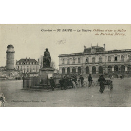 CPA - Brive - Le Théâtre -...