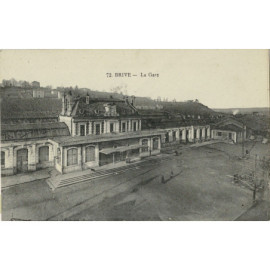 CPA - Brive - La Gare