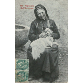 CPA - Paysanne d'Aveyron