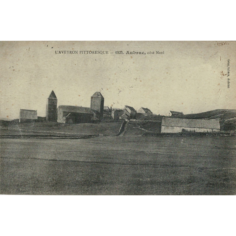 CPA - Aubrac - Côté Nord
