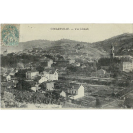 CPA - Decazeville - Vue...