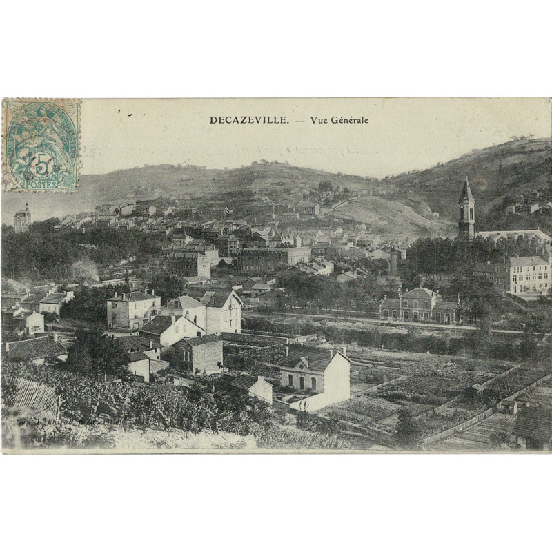 CPA - Decazeville - Vue Générale