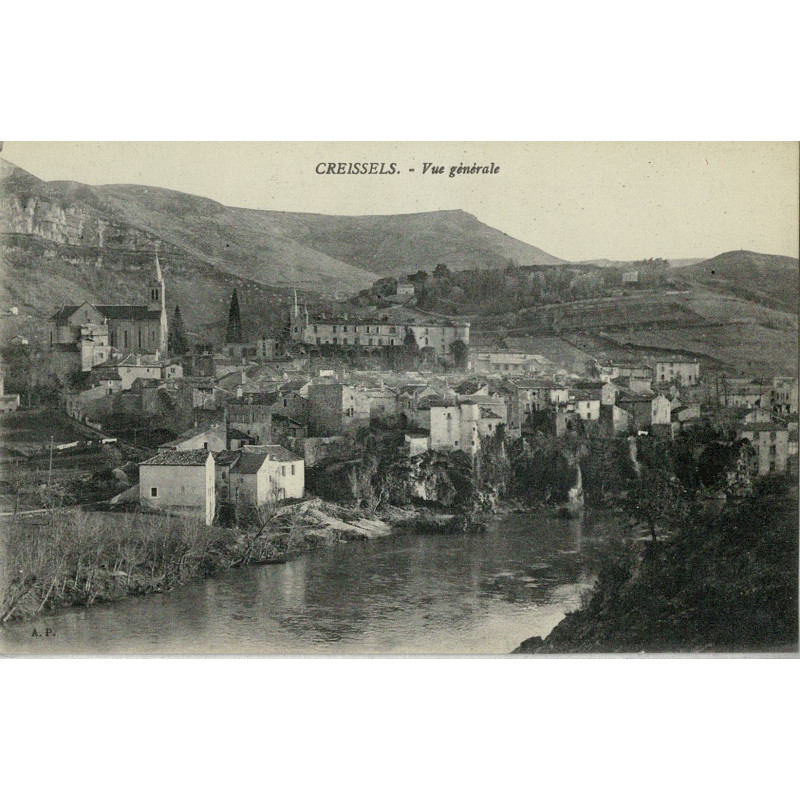 CPA - Creissels - Vue Générale