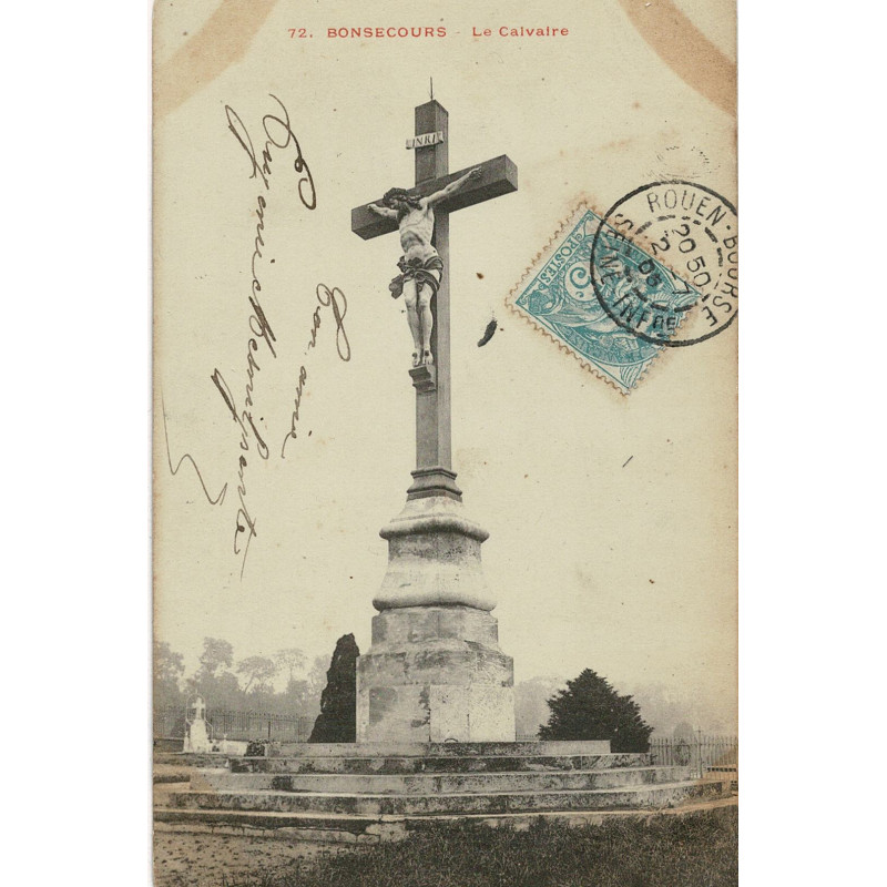 CPA - Bon-Secours - Le Calvaire