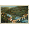 CPA - Entraigues - Vieux Ponts - Hôtel Andrieux