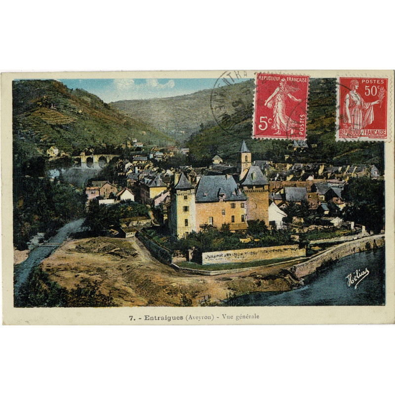 CPA - Entraigues - Vue Générale