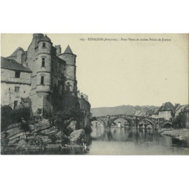 CPA - Espalion - Pont Vieux...